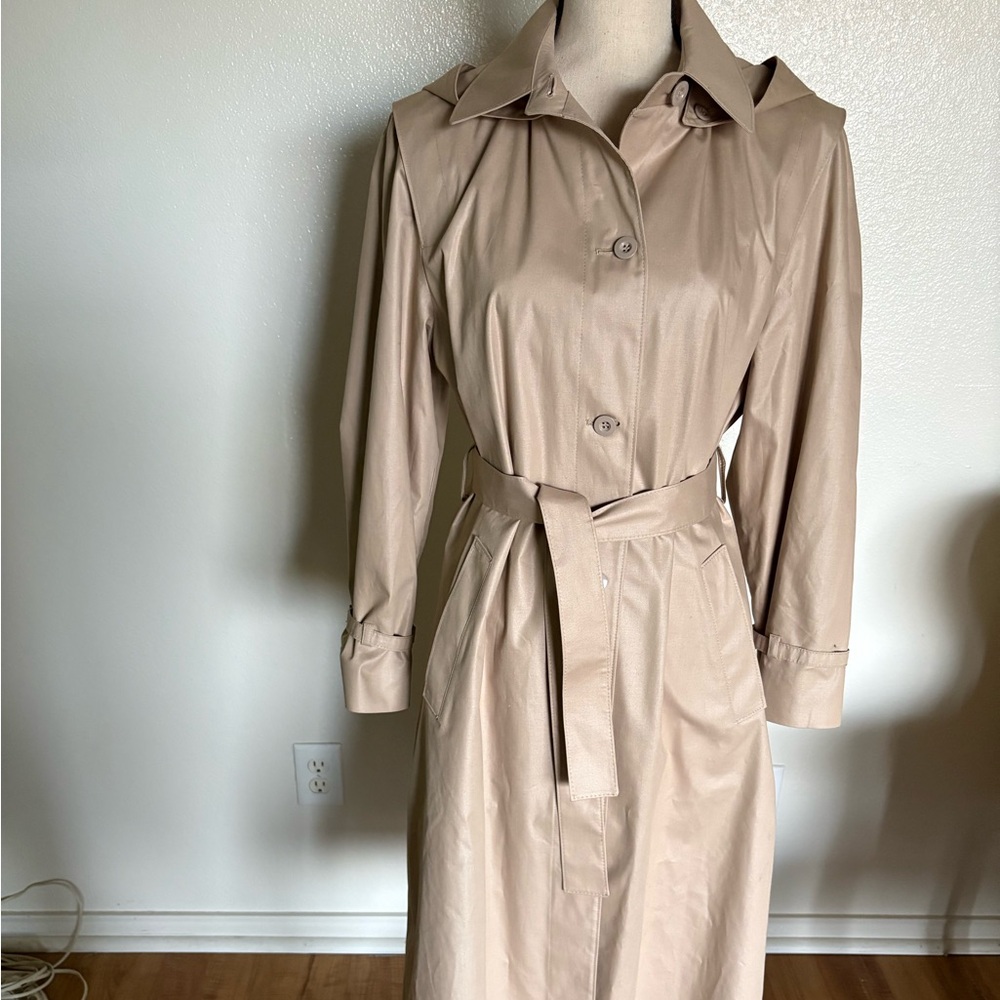 London Fog Maincoats Petite Trench Coat